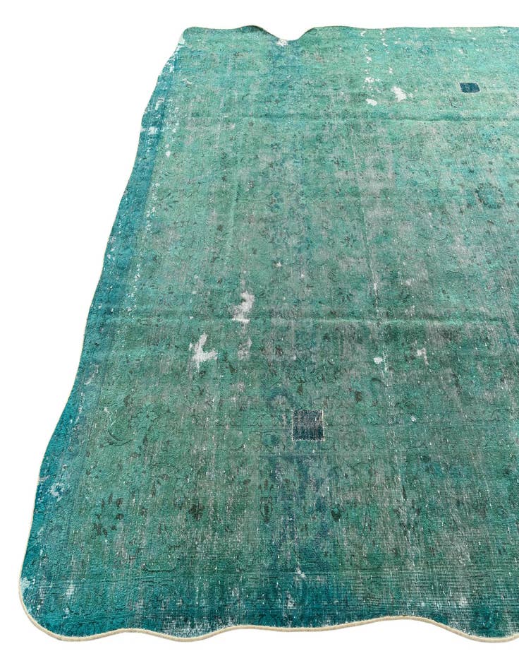 Detail image of  9' 2 x 13' 4  Hand Knotted Ultra Vintage Persian Wool Rug