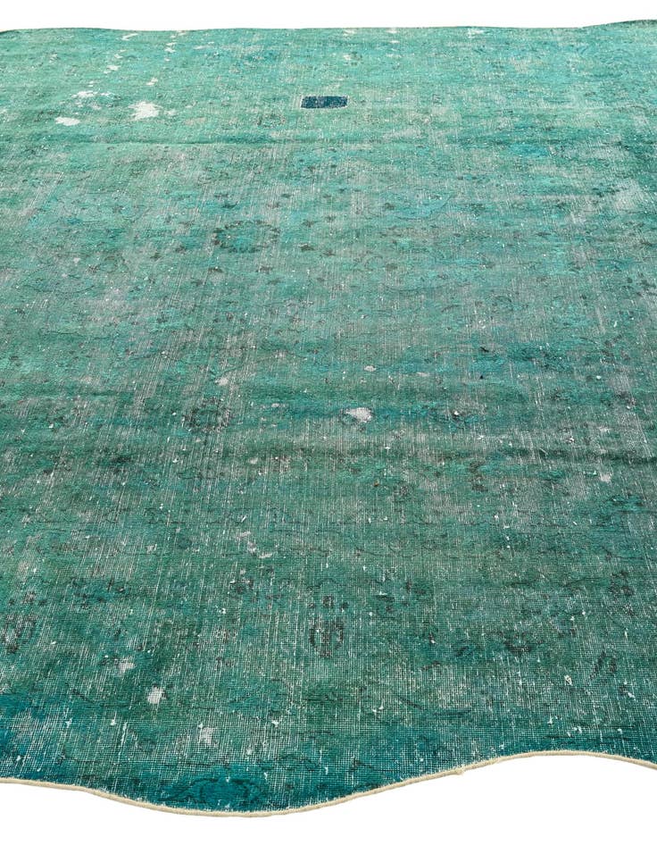 Detail image of  9' 2 x 13' 4  Hand Knotted Ultra Vintage Persian Wool Rug