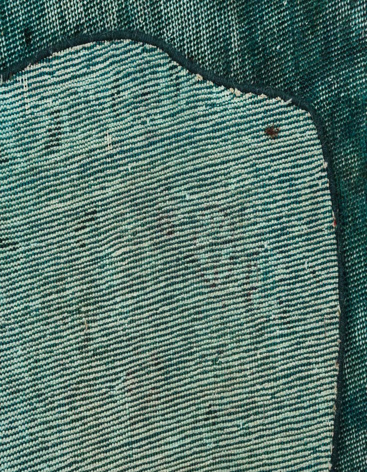 Detail image of  6' 5 x 9' 7  Hand Knotted Ultra Vintage Persian Wool Rug