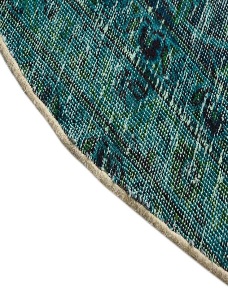 Detail image of  9' x 12'  Hand Knotted Ultra Vintage Persian Wool Rug