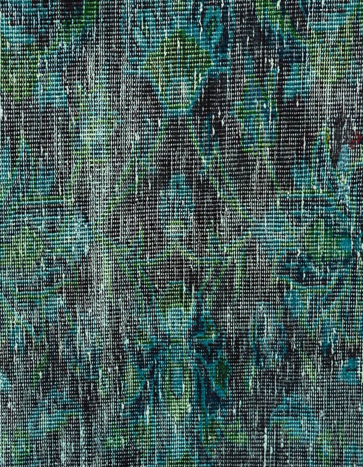 Detail image of  9' x 12'  Hand Knotted Ultra Vintage Persian Wool Rug