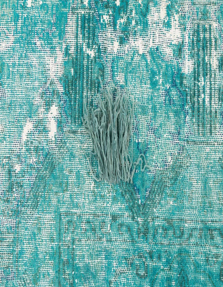 Detail image of  9' 6 x 12' 6  Hand Knotted Ultra Vintage Persian Wool Rug