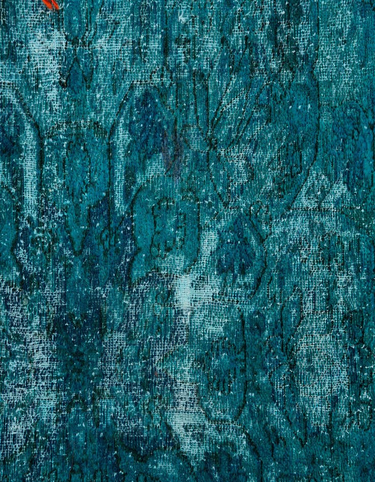 Detail image of  10' x 13' 7  Hand Knotted Ultra Vintage Persian Wool Rug