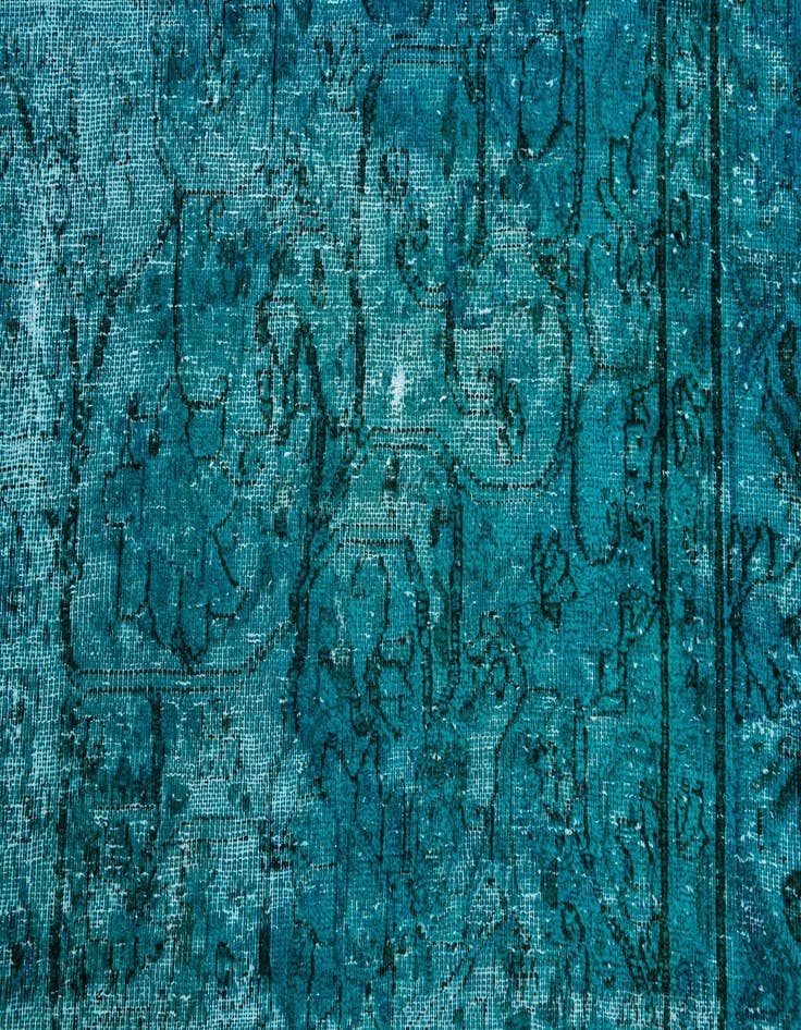 Detail image of  10' x 13' 7  Hand Knotted Ultra Vintage Persian Wool Rug