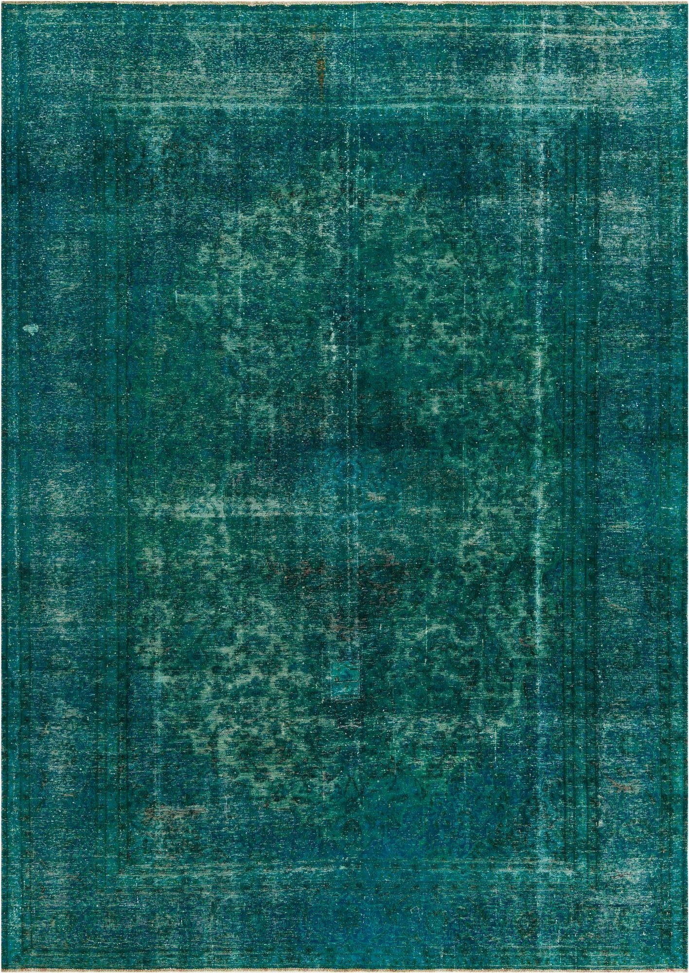  8' 3 x 11' 7  Hand Knotted Ultra Vintage Persian Wool Rug