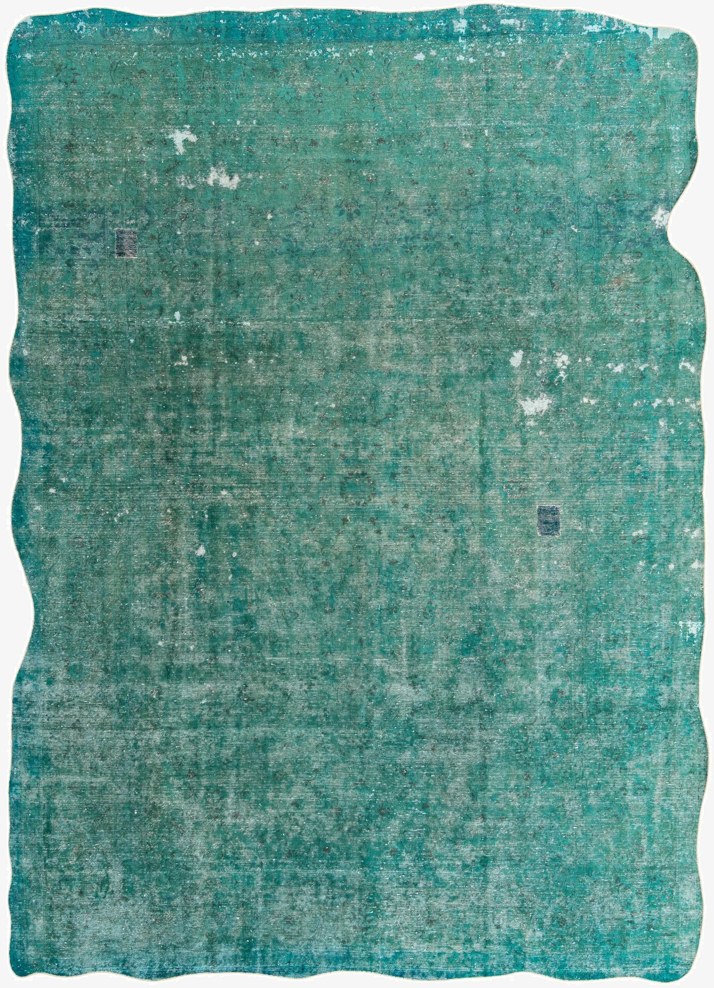  9' 2 x 13' 4  Hand Knotted Ultra Vintage Persian Wool Rug