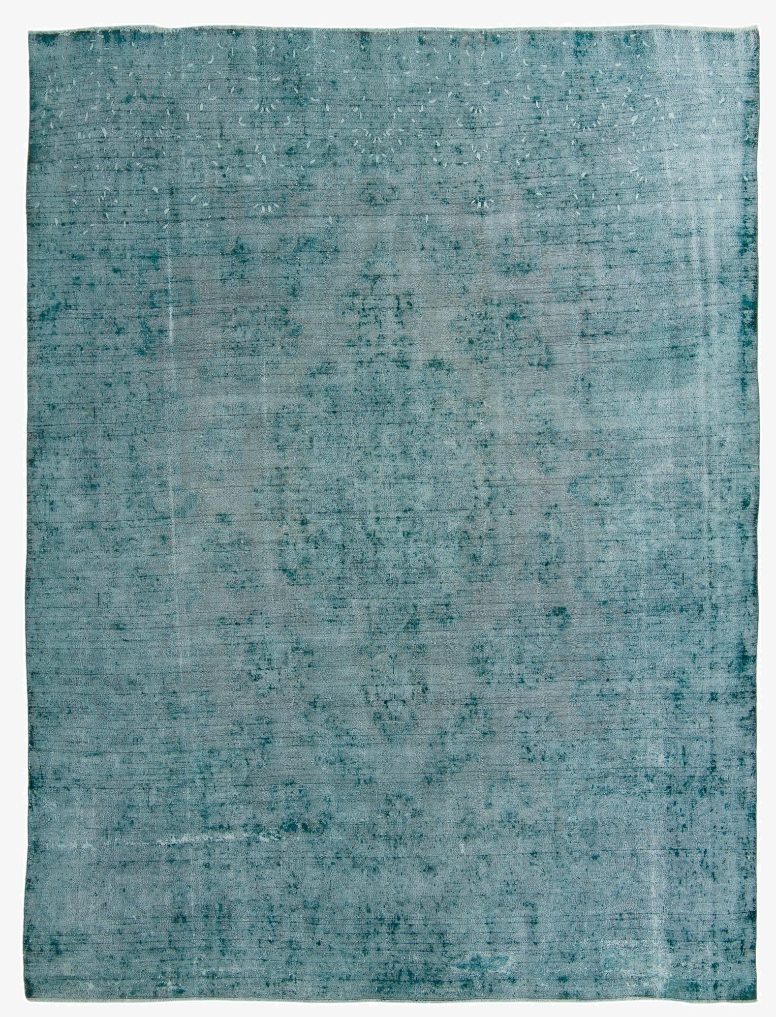  9' 11 x 13' 2  Hand Knotted Ultra Vintage Persian Wool Rug