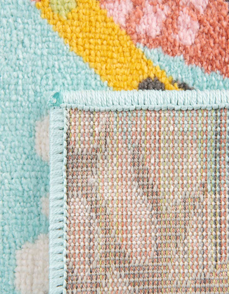 Detail image of  7' 10 x 10' Construction Whimsy Kids Rug