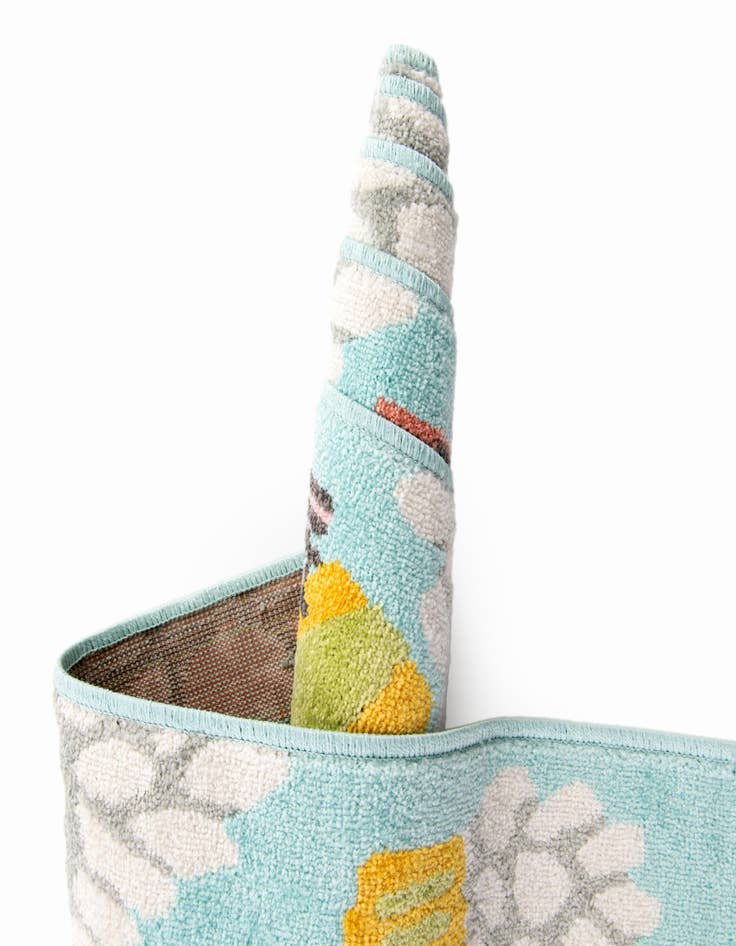 Detail image of  7' 10 x 10' Construction Whimsy Kids Rug