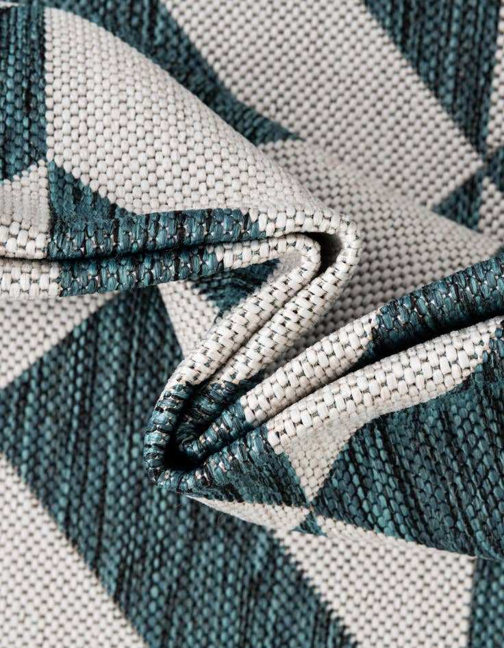 Detail image of  6' 7 x 6' 7  Washable Jill Zarin Napa Indoor / Outdoor Round Rug