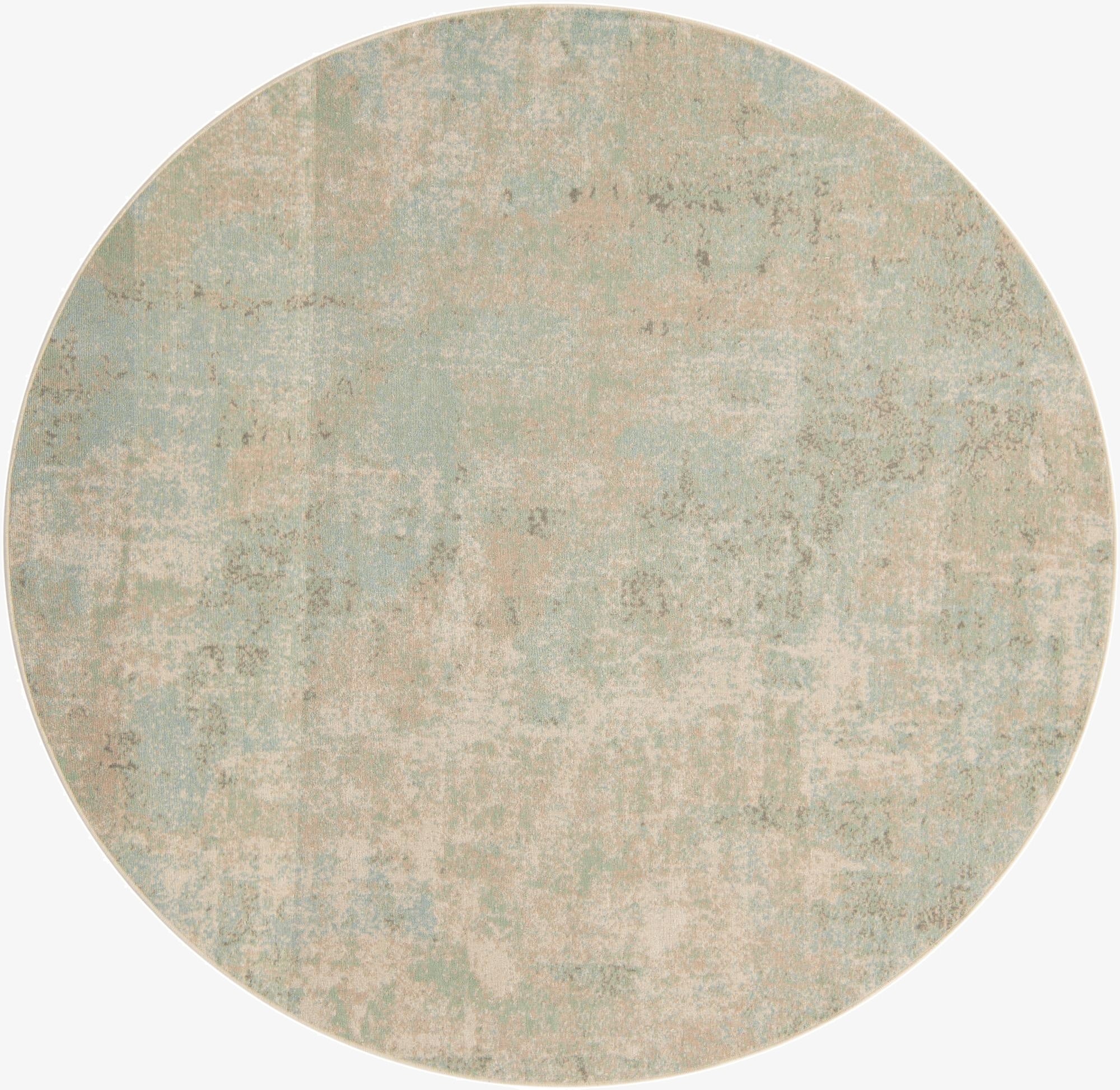 Primary image  7' x 7' Lotus Round Rug