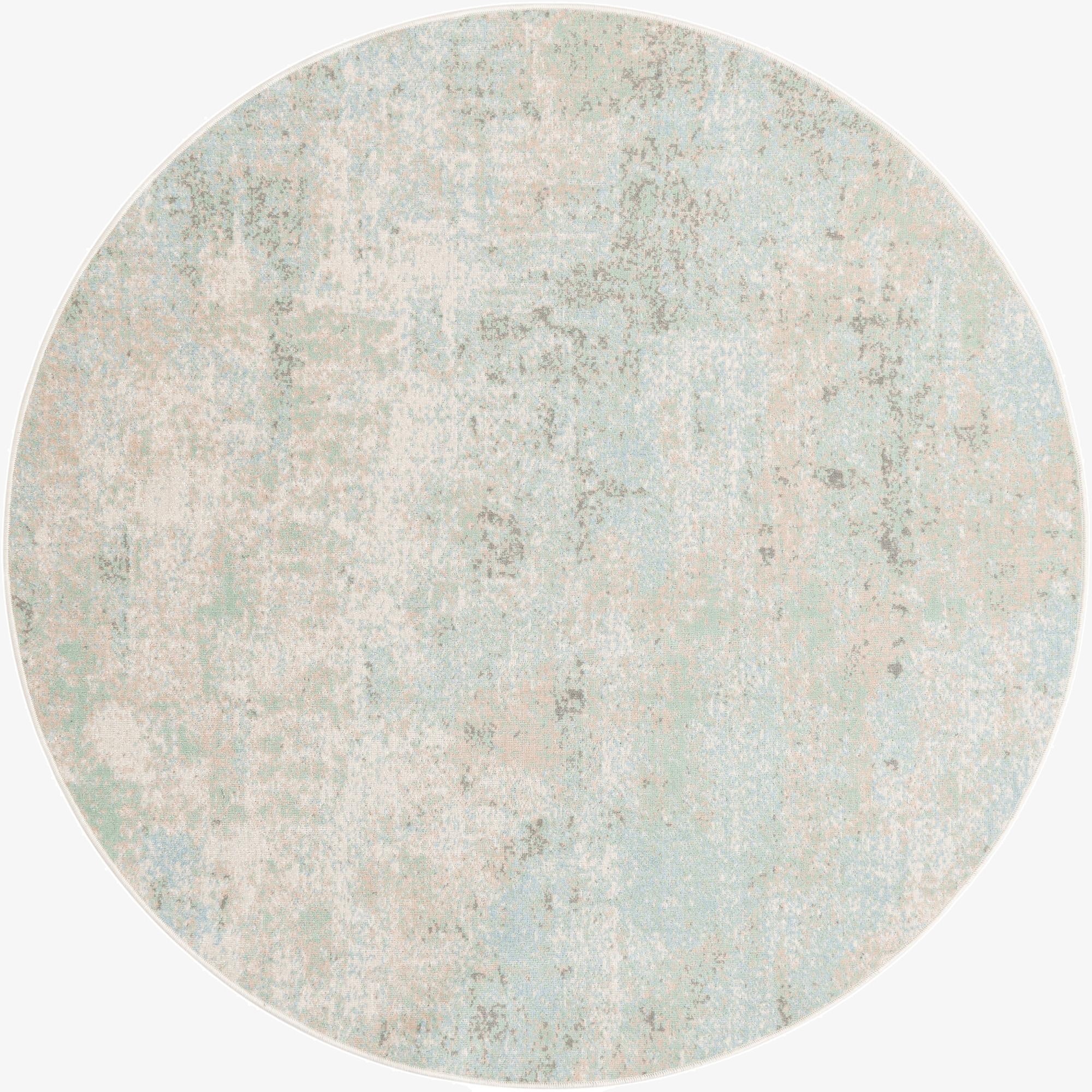  6' 1 x 6' 1 Lotus Round Rug