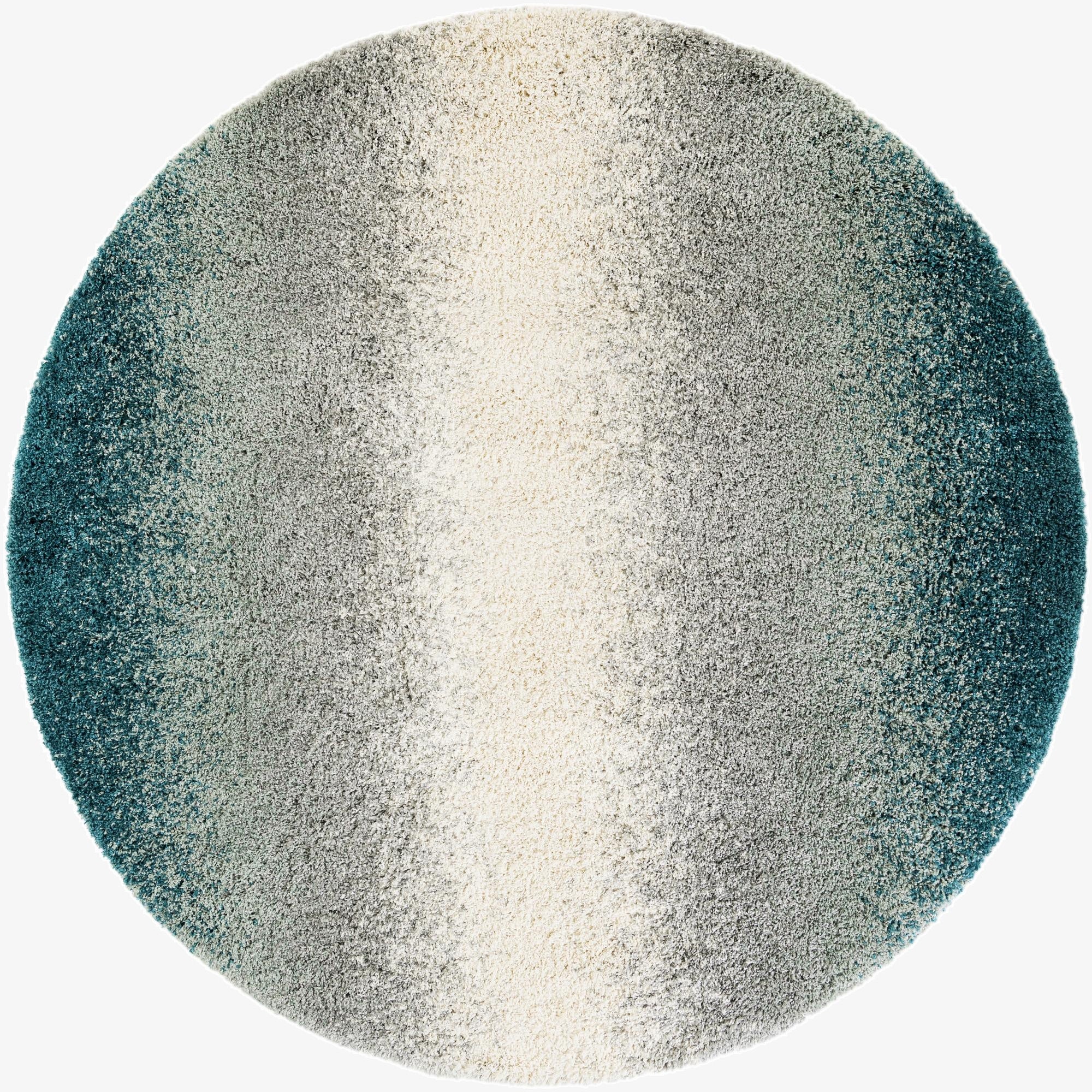  7' 10 x 7' 10 Soft Touch Shag Round Rug