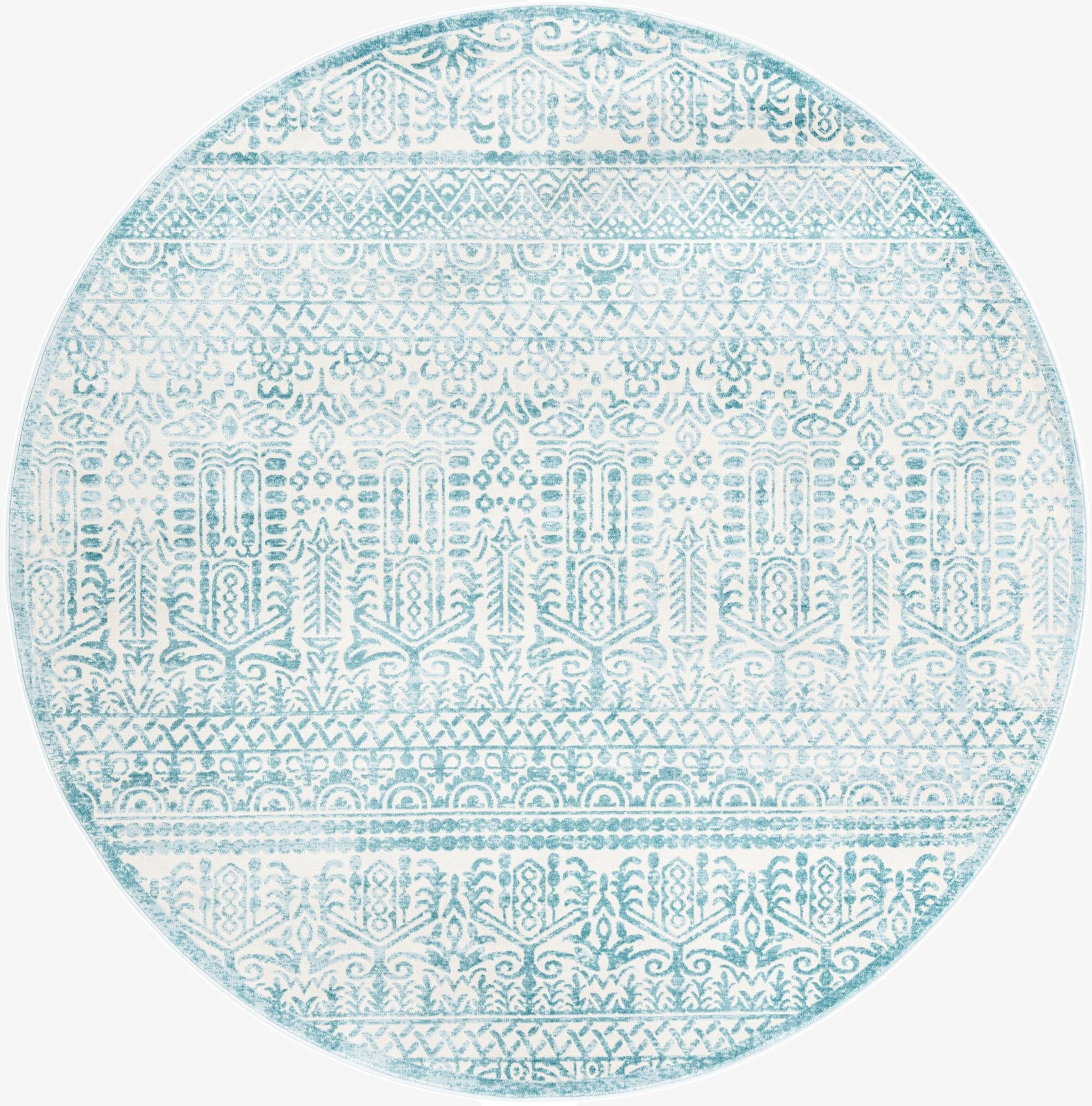 Jill Zarin 7' 10 x 7' 10 Uptown Cloisters Round Rug