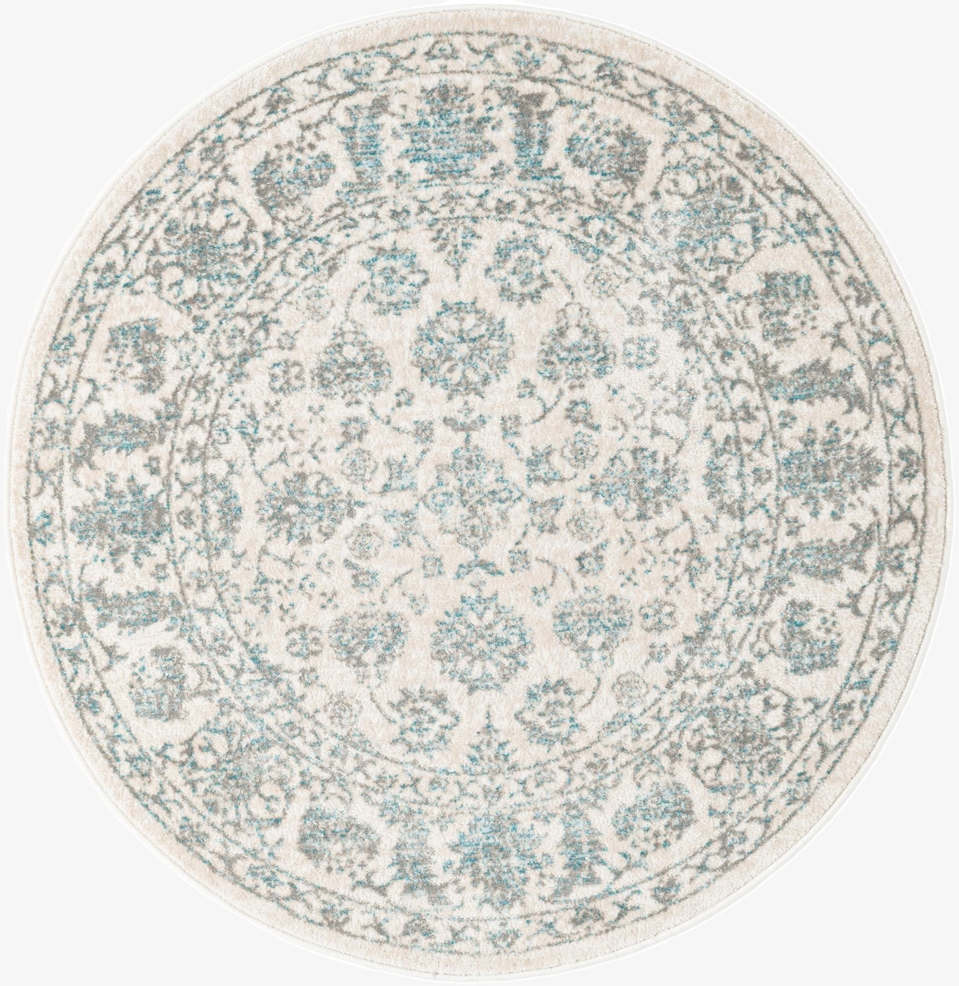 Jill Zarin 3' 3 x 3' 3 Uptown Central Park Round Rug