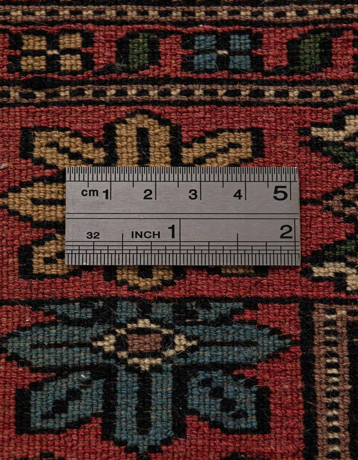 Detail image of  2' 7 x 12' 3  Hand Knotted Bokhara Oriental Wool Runner Rug