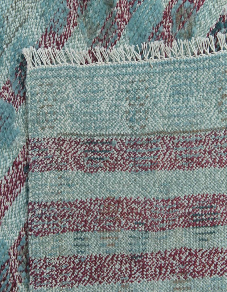 Detail image of  3' 1 x 15' 9  Hand Knotted Darya Wool Runner Rug