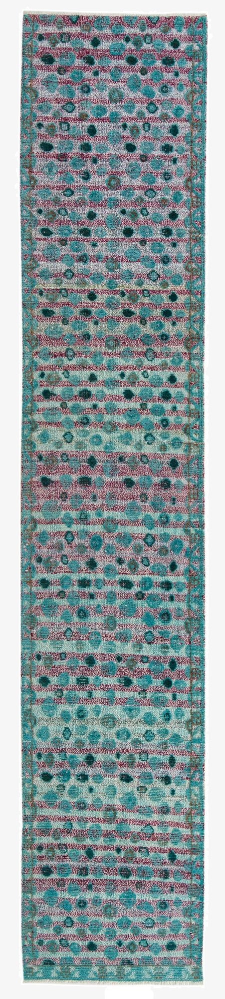 3' 1 x 15' 9  Hand Knotted Darya Wool Runner Rug