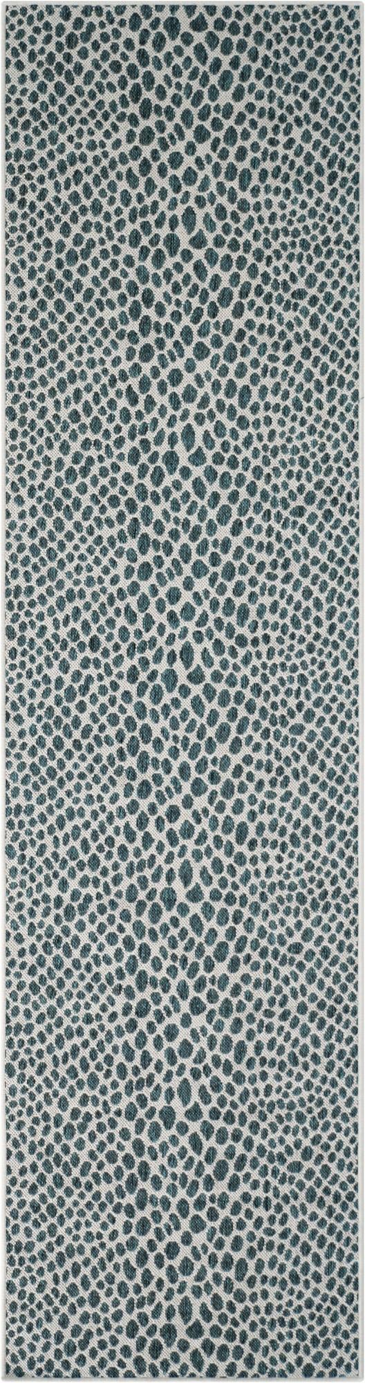  2' 7 x 10'  Washable Jill Zarin Indoor / Outdoor Runner Rug