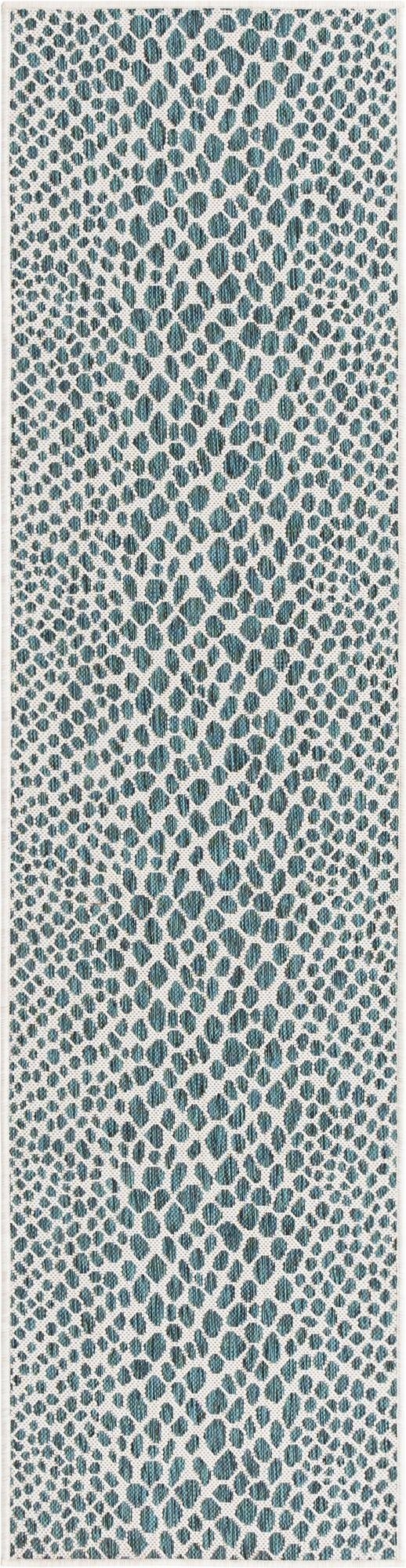 2' x 8'  Washable Jill Zarin Cape Town Indoor / Outdoor Runner Rug