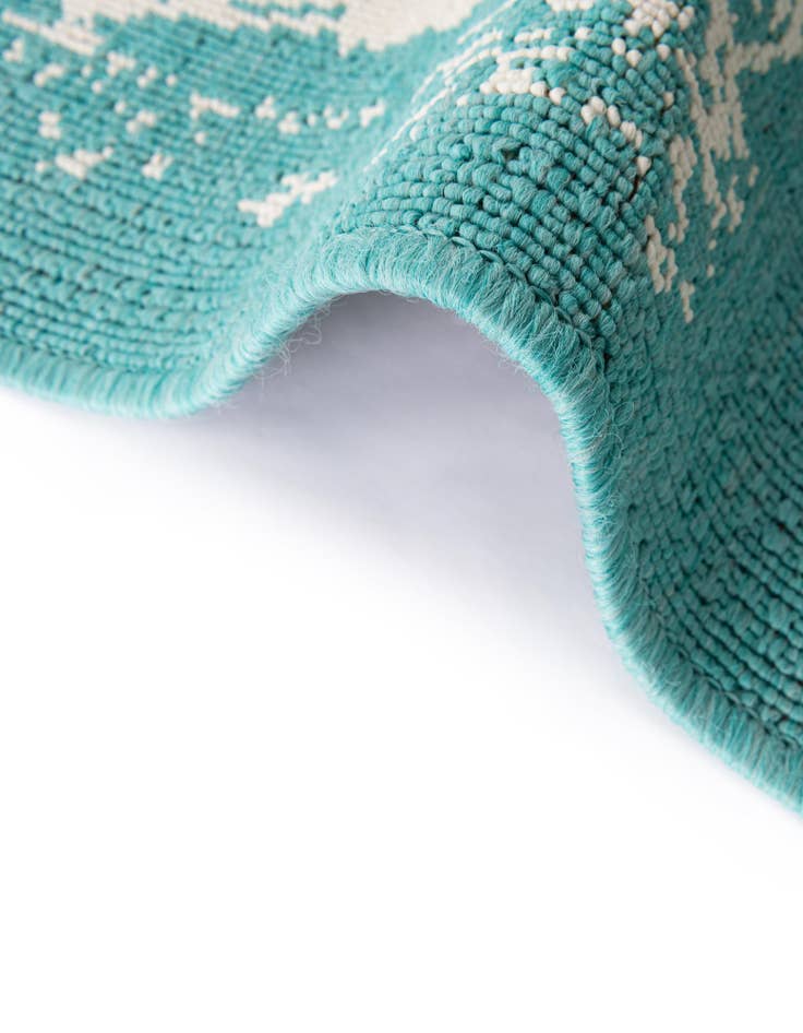 Detail image of  2' x 8'  Washable Coastal Indoor / Outdoor Runner Rug