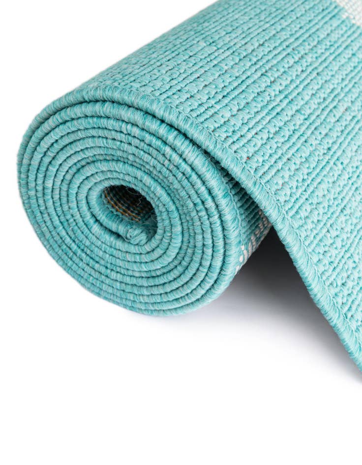 Detail image of  2' x 8'  Washable Coastal Indoor / Outdoor Runner Rug