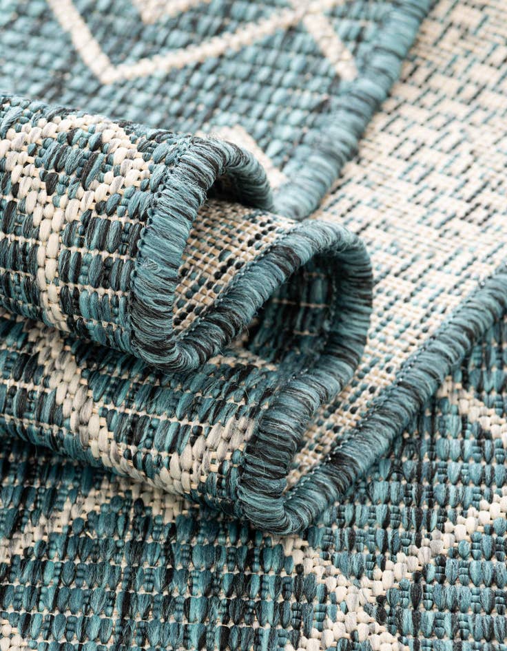 Detail image of  2' x 8'  Washable Lattice Indoor / Outdoor Runner Rug