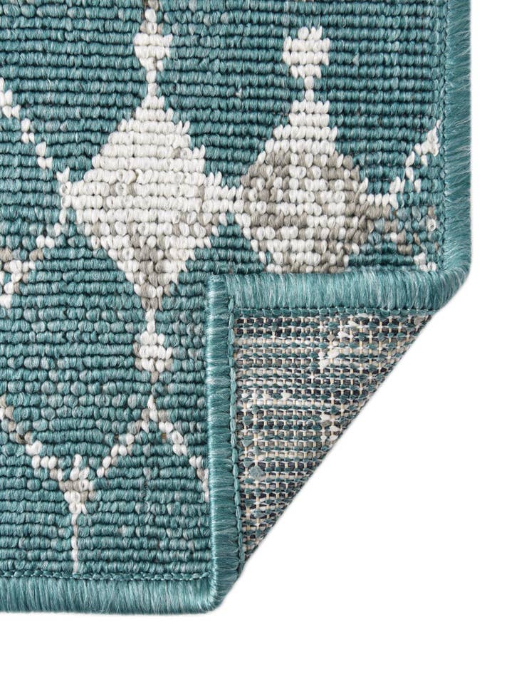 Detail image of  2' x 8'  Washable Lattice Indoor / Outdoor Runner Rug