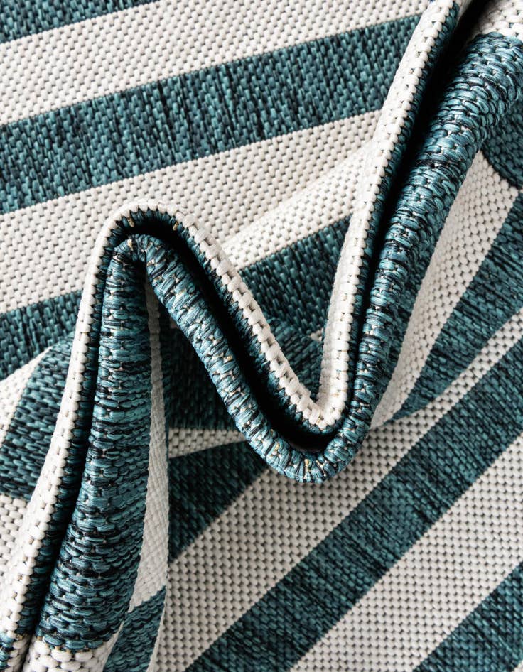 Detail image of  2' x 6'  Washable Ribbon Indoor / Outdoor Runner Rug