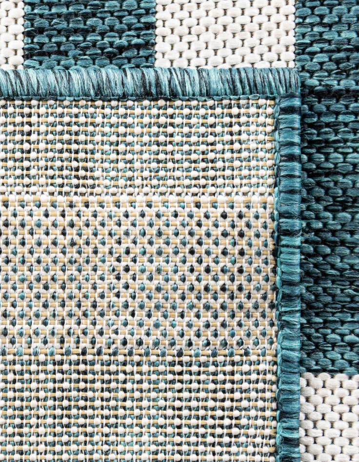 Detail image of  2' x 6'  Washable Ribbon Indoor / Outdoor Runner Rug