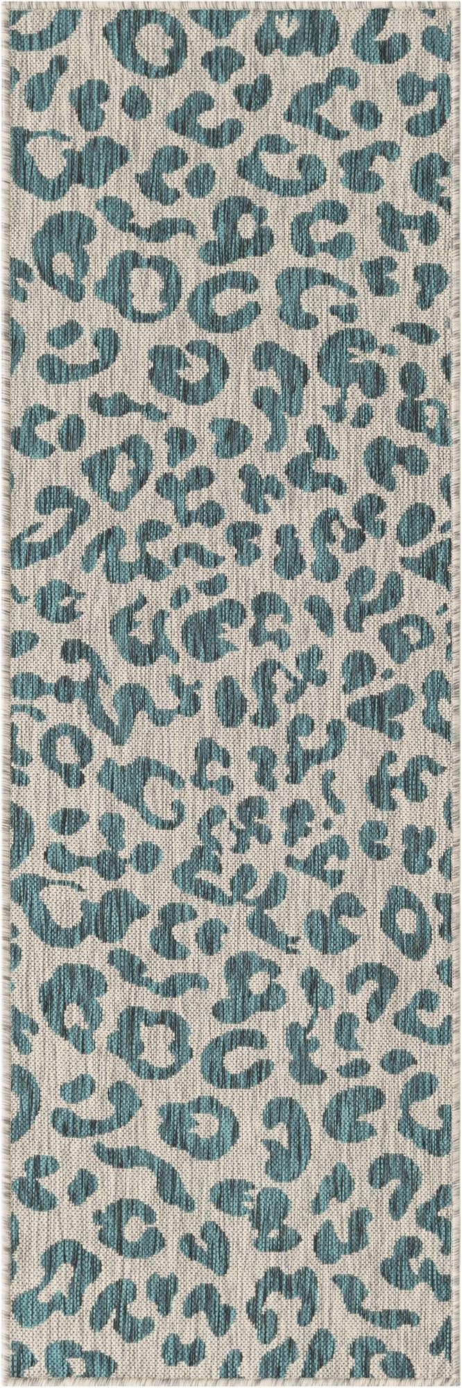  2' x 6'  Washable Safari Indoor / Outdoor Runner Rug