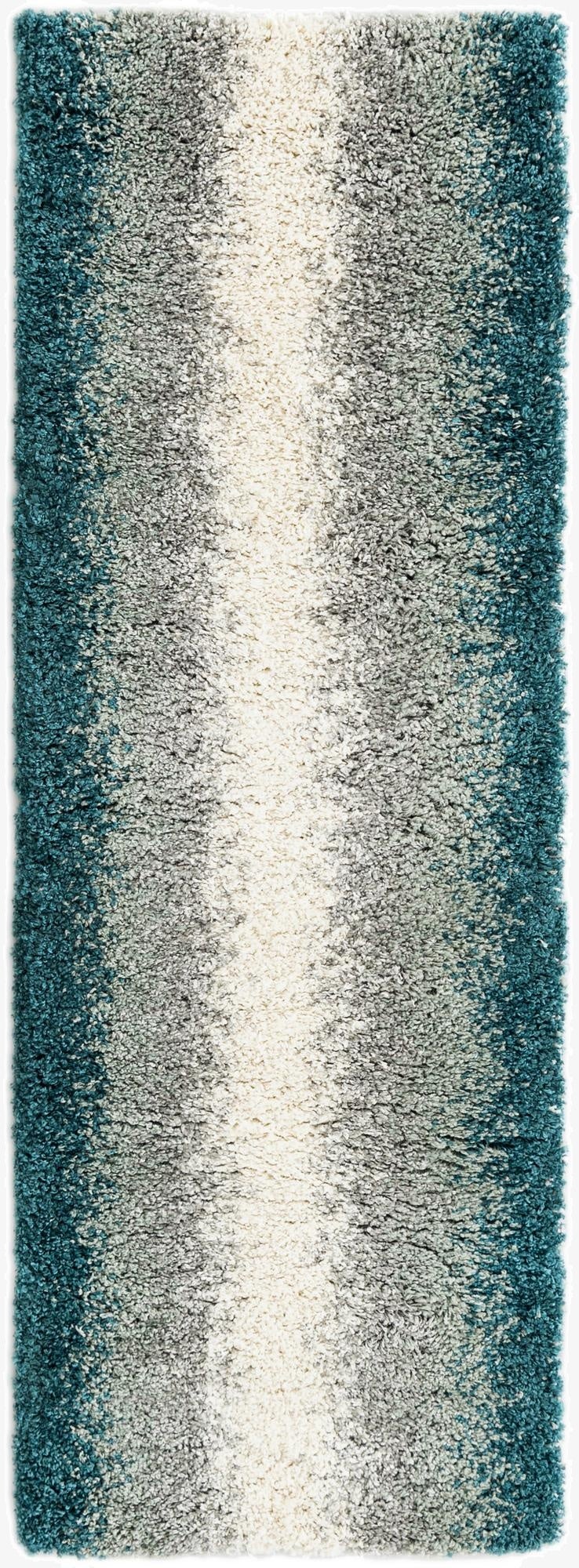  2' x 6' Soft Touch Shag Runner Rug