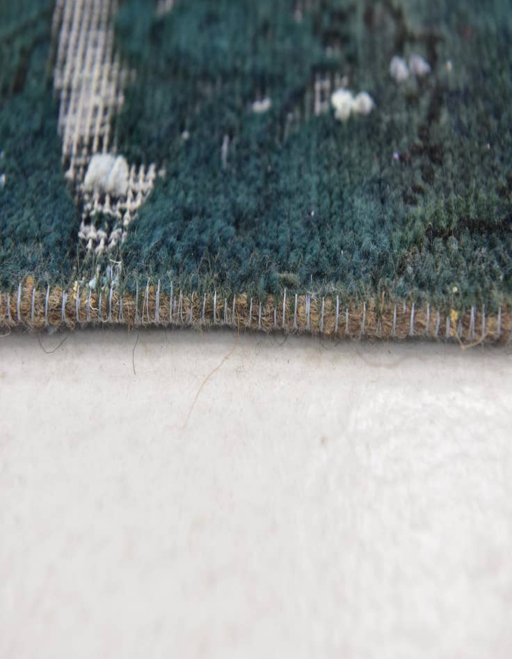 Detail image of  2' 7 x 7'  Hand Knotted Ultra Vintage Persian Wool Runner Rug