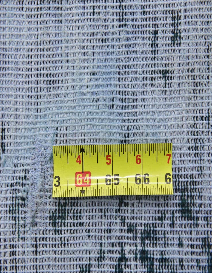 Detail image of  2' 7 x 7'  Hand Knotted Ultra Vintage Persian Wool Runner Rug