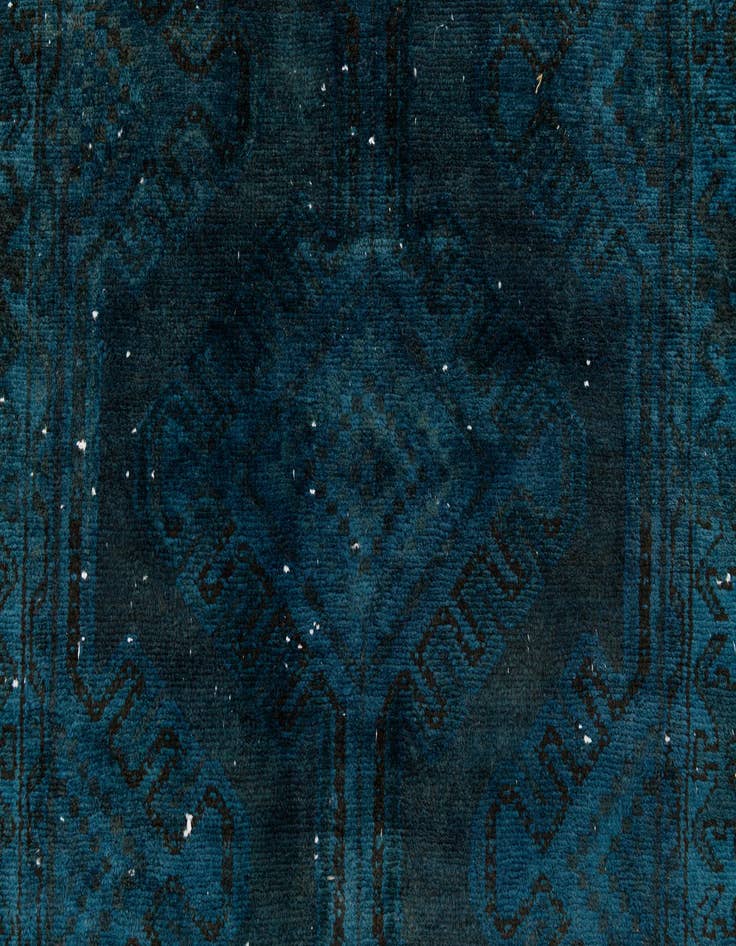 Detail image of  3' 6 x 9' 3  Hand Knotted Ultra Vintage Persian Wool Runner Rug