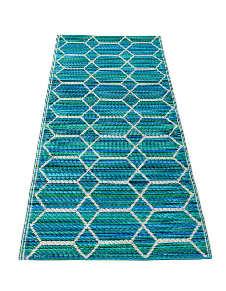 Detail image of  2' x 6'  Washable Vista Breeze Indoor / Outdoor Runner Rug