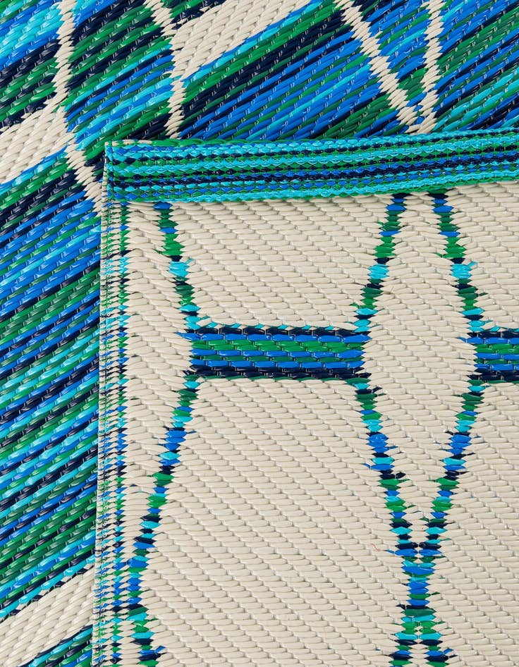 Detail image of  2' x 6'  Washable Vista Breeze Indoor / Outdoor Runner Rug