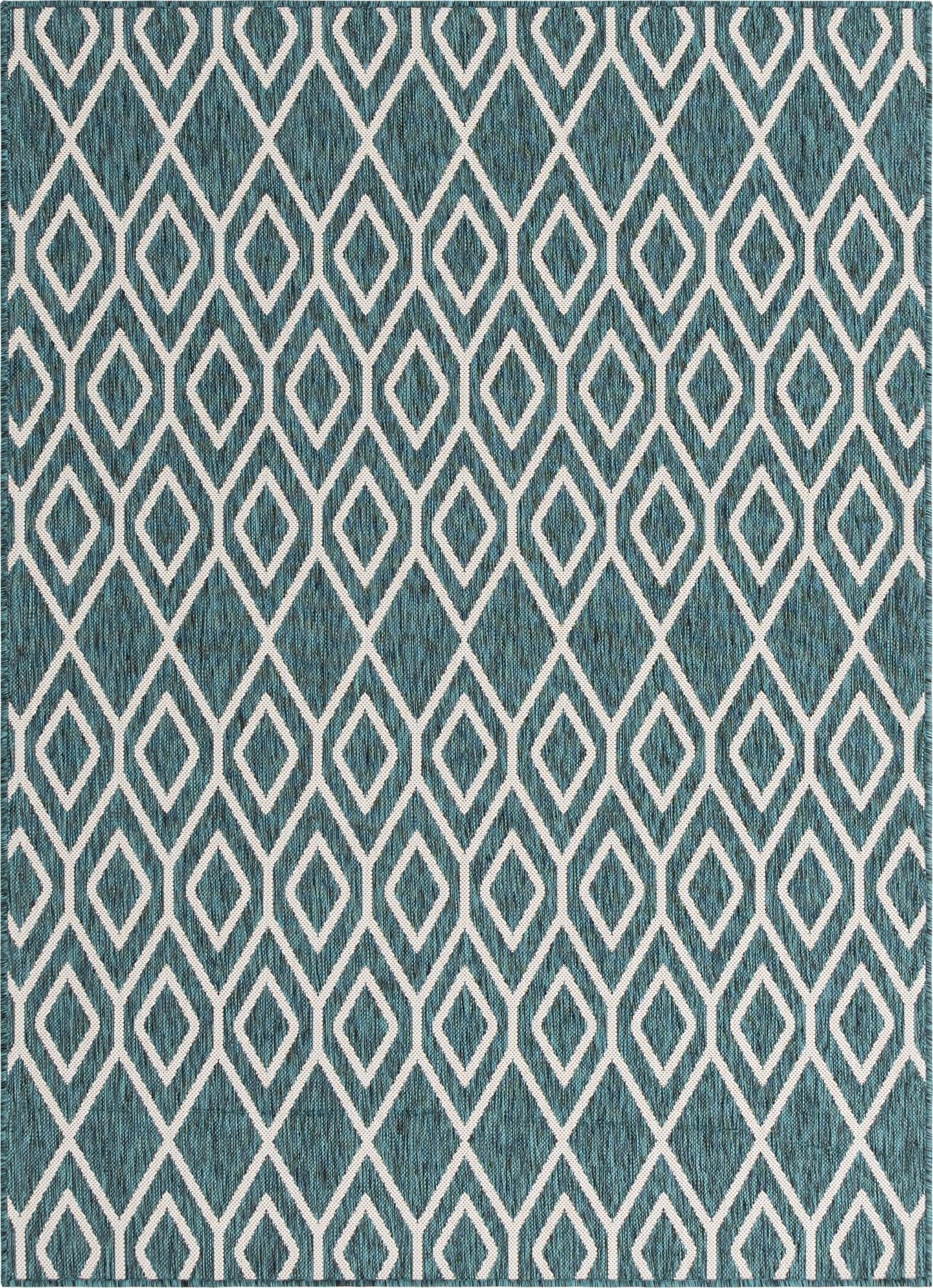  1' 4 x 1' 4  Washable Jill Zarin Turks and Caicos Indoor / Outdoor Sample Rug