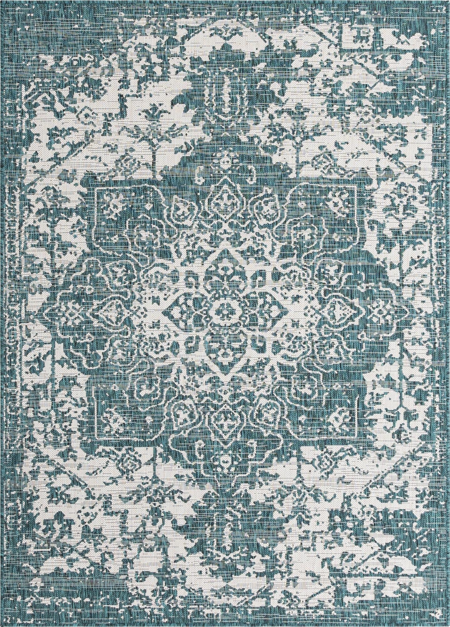  1' 4 x 1' 4  Washable Jill Zarin Dubai Indoor / Outdoor Sample Rug