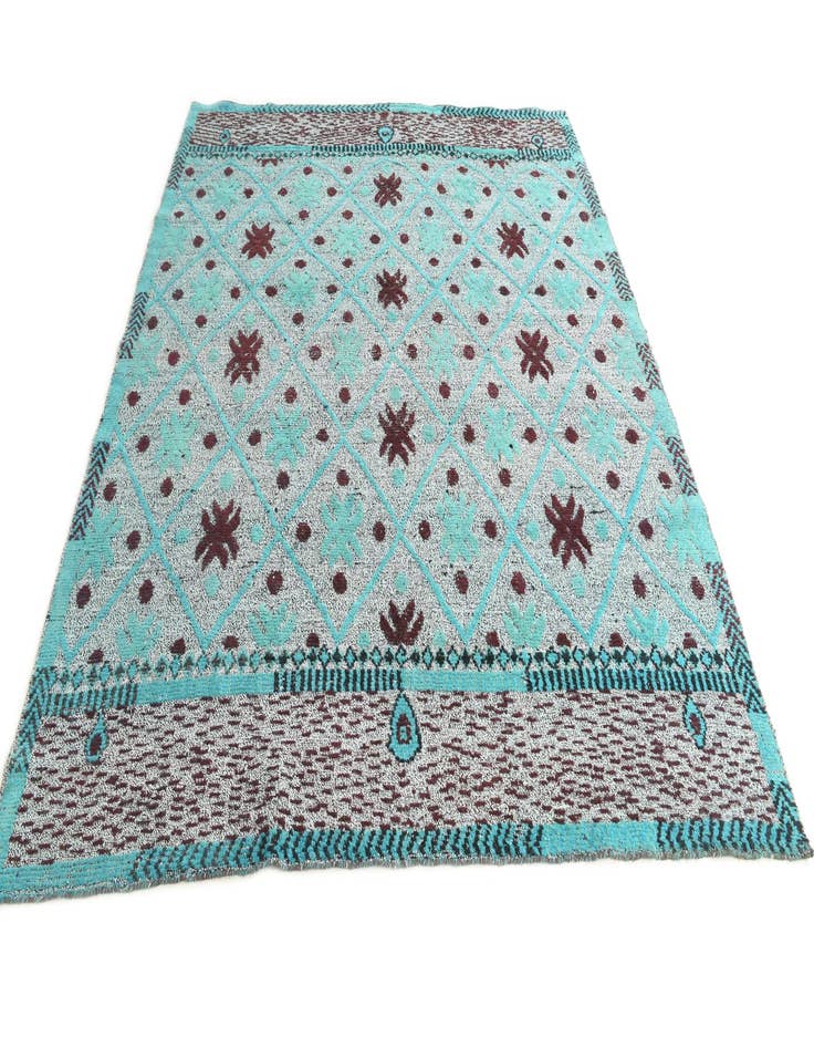 Detail image of  8' 6 x 9' 7  Hand Knotted Darya Wool Square Rug