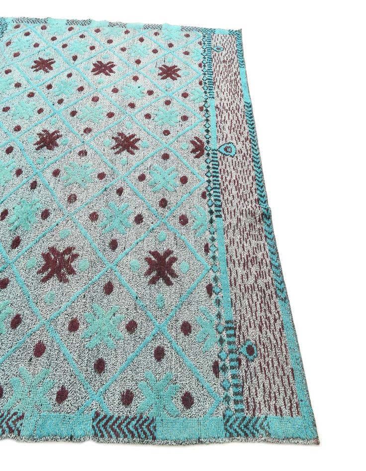 Detail image of  8' 6 x 9' 7  Hand Knotted Darya Wool Square Rug