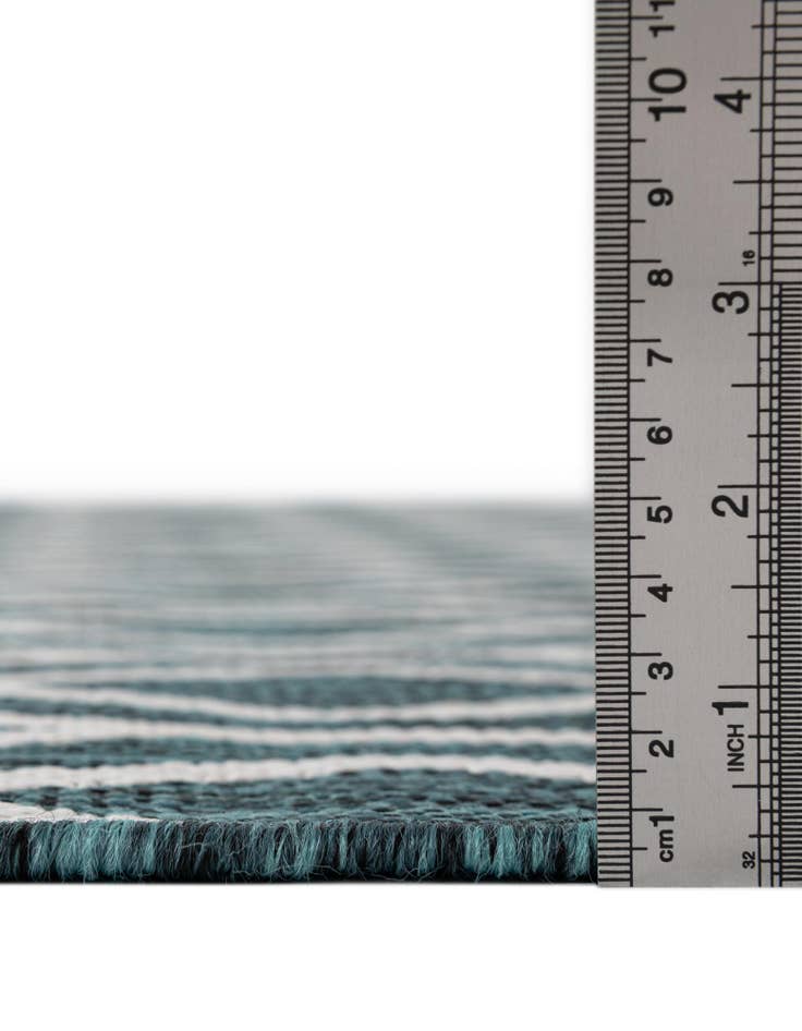 Detail image of  7' 10 x 7' 10  Washable Jill Zarin Turks and Caicos Indoor / Outdoor Square Rug