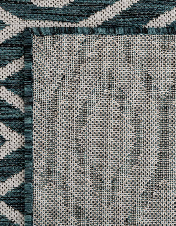Detail image of  7' 10 x 7' 10  Washable Jill Zarin Turks and Caicos Indoor / Outdoor Square Rug
