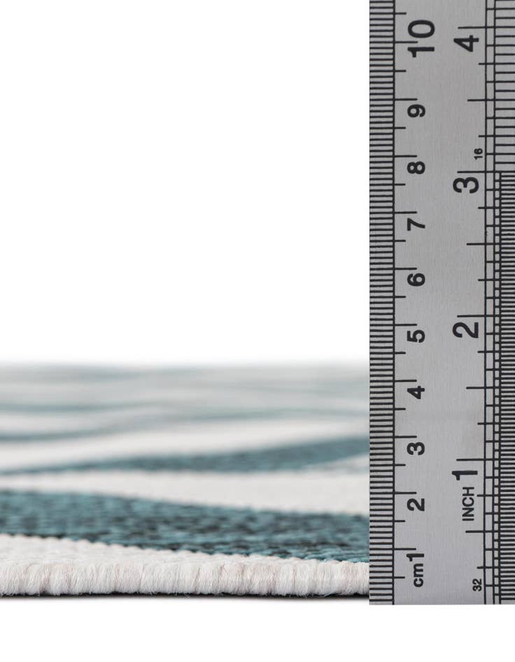 Detail image of  7' 10 x 7' 10  Washable Jill Zarin Napa Indoor / Outdoor Square Rug