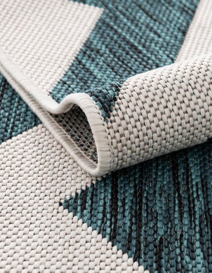 Detail image of  7' 10 x 7' 10  Washable Jill Zarin Napa Indoor / Outdoor Square Rug