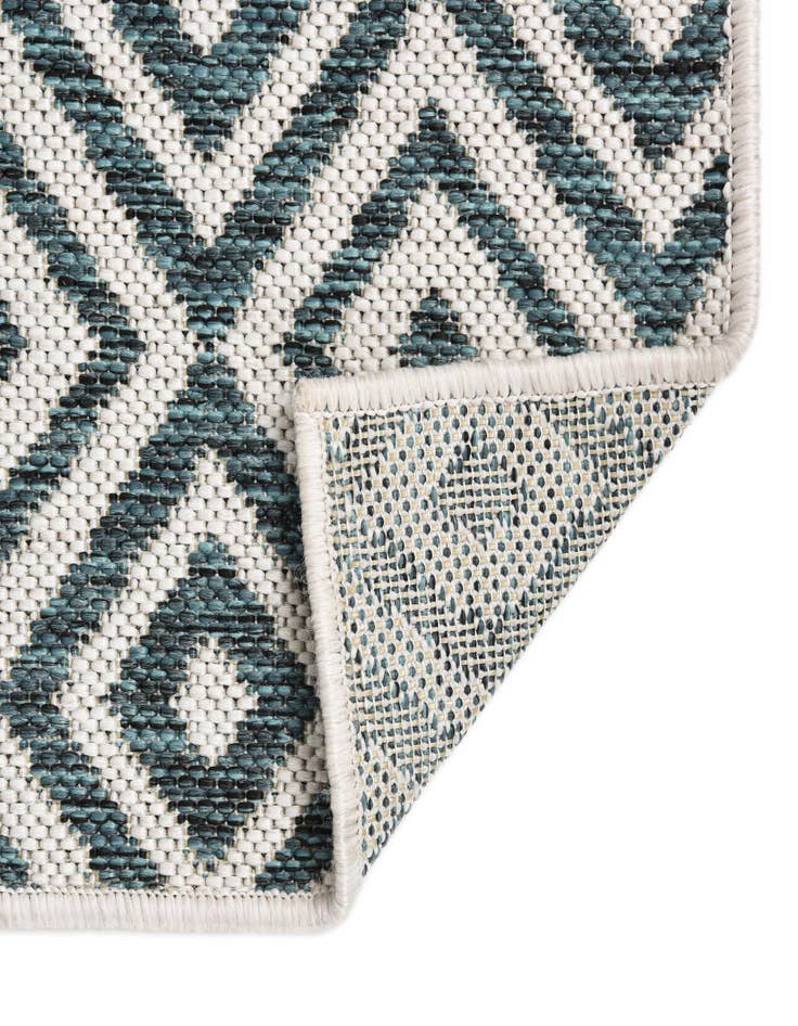 Detail image of  7' 10 x 7' 10  Washable Jill Zarin Costa Rica Indoor / Outdoor Square Rug