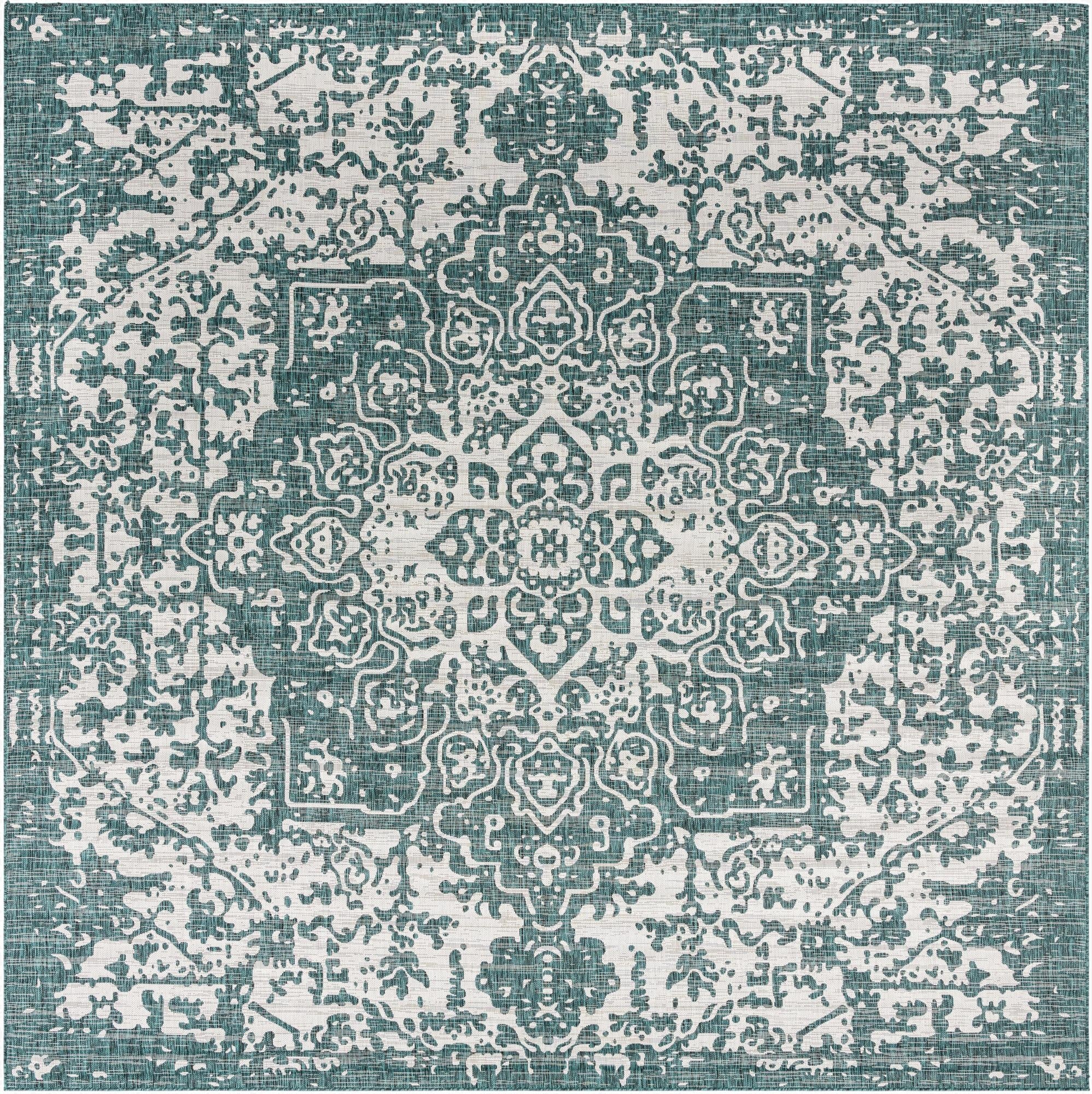 Primary image  13' x 13'  Washable Jill Zarin Dubai Indoor / Outdoor Square Rug