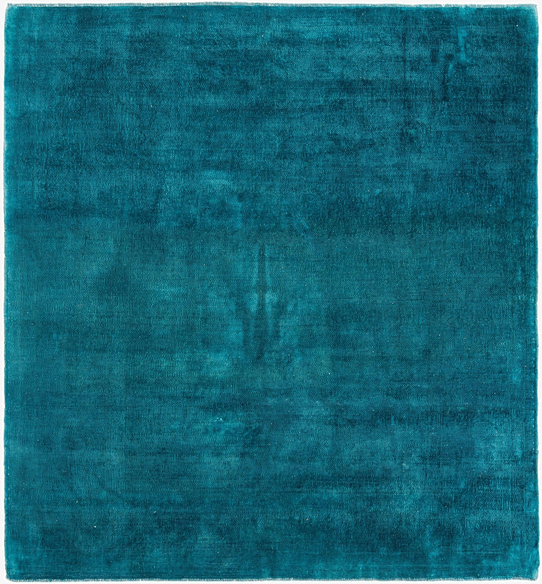  9' x 9' 10  Hand Knotted Moroccan Wool Square Rug