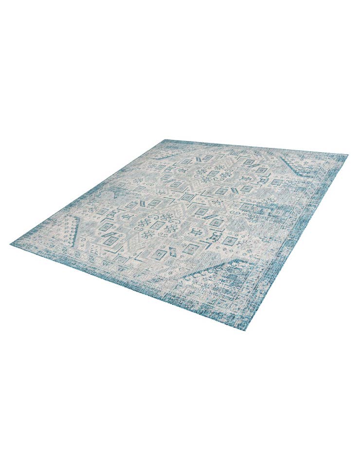 10' x 10' Aztec Indoor / Outdoor Square Rug