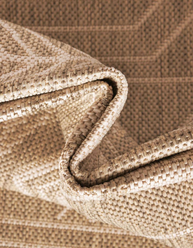 Detail image of  12' x 12'  Washable Southwestern Indoor / Outdoor Square Rug